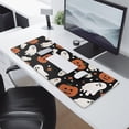 thumbnail image 2 of Long Mouse Pads for Desk,Black Halloween Ghosts and Pumpkins Desk Mats on Top Of Desks, Desk Mouse Pad Extra Large with 3mm Non-Slip Base and Stitched Edge for Gaming,Office,Work,Home 31.5"x11.8", 2 of 6