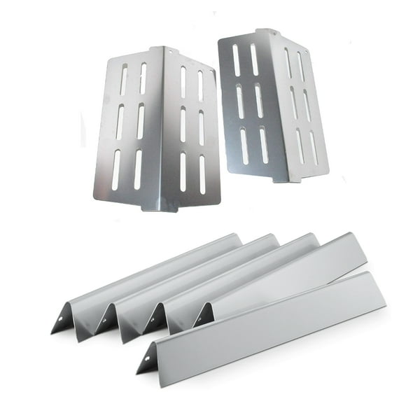 Weber Stainless Flavorizer Bars #62784 and #65505 Heat Deflectors (2)