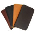 thumbnail image 3 of Genuine Leather Zip Around Credit Card Organizer Wallet with ID Window 729 CF (C), 3 of 14