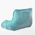 thumbnail image 5 of Home Soft Things Super Soft Bedrest Pillow w/ Arms - 20x18x17" - Aqua, 5 of 5