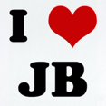 thumbnail image 2 of CafePress - I Love JB Infant Bodysuit - Baby Light Bodysuit, Size Newborn - 24 Months, 2 of 4