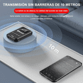 thumbnail image 2 of Transmisor/receptor  Bloosom Bluetooth 5.0 Lcd Para Pc, Tv, Bocina Negro, 2 of 4