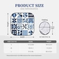 thumbnail image 4 of Multi-Size 2pce Car Front Glass Visor Collapsible Sunscreen No Odor Comfortable For Most Cars Suv Trucks Aliceblue Geometric Patterns_2, 4 of 7