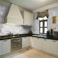 thumbnail image 5 of Tile Stickers 6"x6" Light Gray Marbling Self-adhesive Waterproof Removable Vinyl Peel and Stick Kitchen Backsplash Wall Decals Bathroom Tiles Decor, 5 of 6