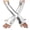 silver, variant on HEWUQI Women's Long Leather Fingerless Gloves Sleek Costume Accessory Themed Parties Events Arm Warmers Black