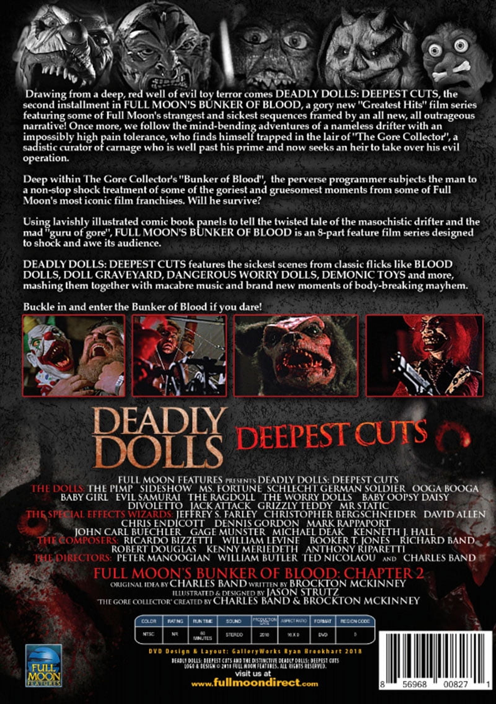 Bunker Of Blood 02: Deadly Dolls: Deepest Cuts (DVD