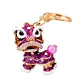 thumbnail image 5 of Almencla Chinese Dance Lion Keychain Bag Pendant Toy Chinese Traditional Dance Lion Key Chain for Backpack Handbag Women Neighbors Men, 5 of 8