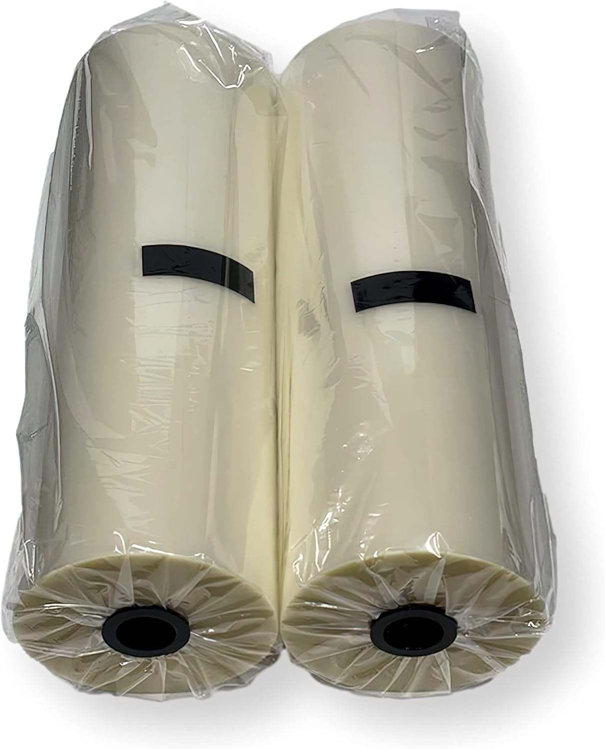 Dry-Lam CG1220-1 Trade-Lam Commercial Copolymer Gloss Laminating Film, Set of 2 Rolls; 12″ × 200′; 1″ Core; 5 Mil Thick; Melting Temperature of 230 °F; Crystal Clear Finish