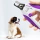 thumbnail image 2 of Cortauñas profesional para perros - Dispositivo de protección - Cerradura de seguridad y lima de uñas - Adecuado para razas de perros medianas y grandes-púrpura brillar Electrónica, 2 of 5