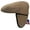 Camel, variant on Headchange Made in USA Herringbone or Solid Ear Flap Ivy Cap Winter Hat 100% Wool (X-Small, Camel)