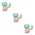 thumbnail image 4 of Maoww 4x Versatile Knitting Tool Effortlessly Pompoms Of Any Size Pompom Maker Tools Knit Pompom Maker color random 3Set, 4 of 6