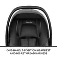thumbnail image 4 of Asiento de coche infantil Evenflo LiteMax NXT con SensorSafe Anchor Gray, 4 of 8