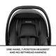 thumbnail image 4 of Asiento de coche infantil Evenflo LiteMax NXT con SensorSafe Anchor Gray, 4 of 8