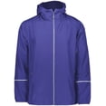 thumbnail image 2 of Holloway Sportswear 3XL Packable Full Zip Jacket Purple (hlw) 229582, 2 of 5