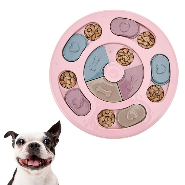Billuyoard Comedero lento para mascotas, alimentador interactivo, cuenco para aliviar el aburrimiento, juguete de entrenamiento para buscar comida Suministros para perros No.1 Billuyoard PT001491-01