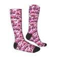 thumbnail image 3 of Fotbe Orchids Flowers print Women's Men's Novelty Crew Socks Cotton Socks Knee High Socks for Walking,Running,Nurses,Pregnancy, 3 of 8