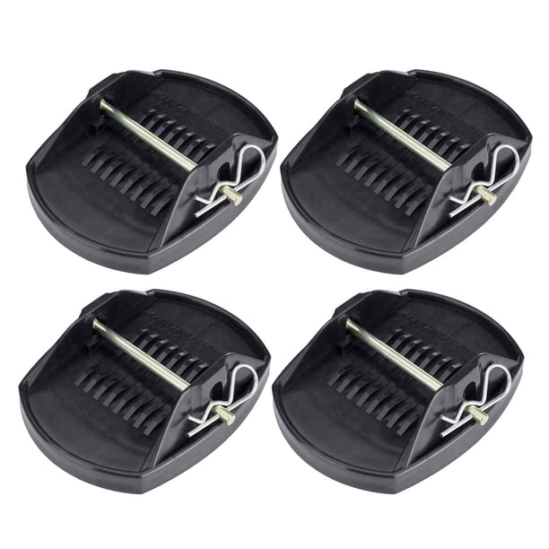 Almohadillas para gato de caravana Riwesomey 4 piezas soporte para patas de pie de rueda