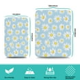 thumbnail image 5 of 2 Pack Washable Rubber Daisy Cute Floral Dish Drying Mats for Kitchen Counter Home Large Coffee Bar Pad Accessories and Decor for Utensils Stemware (2pcs 18''x24''+19.5''x12''), 5 of 6