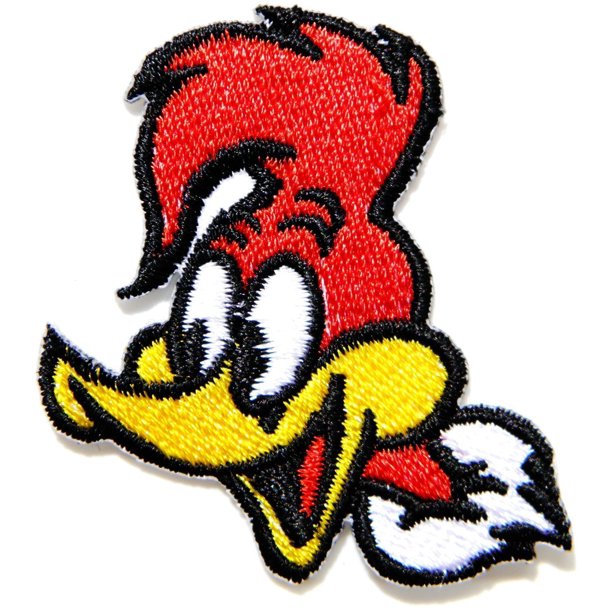 Bird Woody Wild Woodpecker Cartoon 5 5cm X 4 5cm Logo Embroidered Iron On Applique Patch Walmart Com