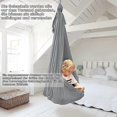 thumbnail image 5 of Indoor Swing Sensory Swing for Children Ideal for Yoga (Gray) 1*2.8 m, Sensory Integration, 5 of 5