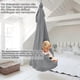 thumbnail image 5 of Sensory Indoor Swing for Children, Ideal for Yoga (gray) 1*2.8 m, 5 of 5