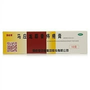 NineChef Bundle - Mayinglong Musk Hemorrhoids Ointment Cream 1PK + 1 NineChef Brand Long Handle Spoon