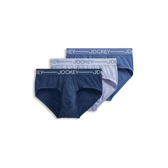 Jockey Men's Organic Cotton Stretch Brief - 3 Pack