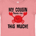 thumbnail image 4 of Inktastic My Cousin Loves Me Boys Boys or Girls Baby T-Shirt, 4 of 5