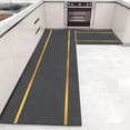 thumbnail image 3 of Alfombrilla de cocina moderna y sencilla con diseño de viento, resistente al agua y al aceite, para la entrada de la puerta, alfombrilla absorbente antideslizante y resistente a la suciedad, 3 of 5