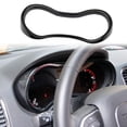 thumbnail image 2 of Dashboard Meter Panel Frame Cover Decoration For Durango 2014-2020 Accessories Abs Carbon Fiber, 2 of 5