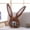 Brown, variant on Girls Funny Rabbit Ear Plush Hat Cute Animal Dress Up Party Cap