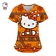 thumbnail image 4 of Camiseta de verano para hospital, camiseta para mujer, camisetas 2023, camisetas para mujer, camisetas con bolsillos, uniforme de enfermera, Hello Kitty, ropa de mujer con cuello en V, 4 of 5