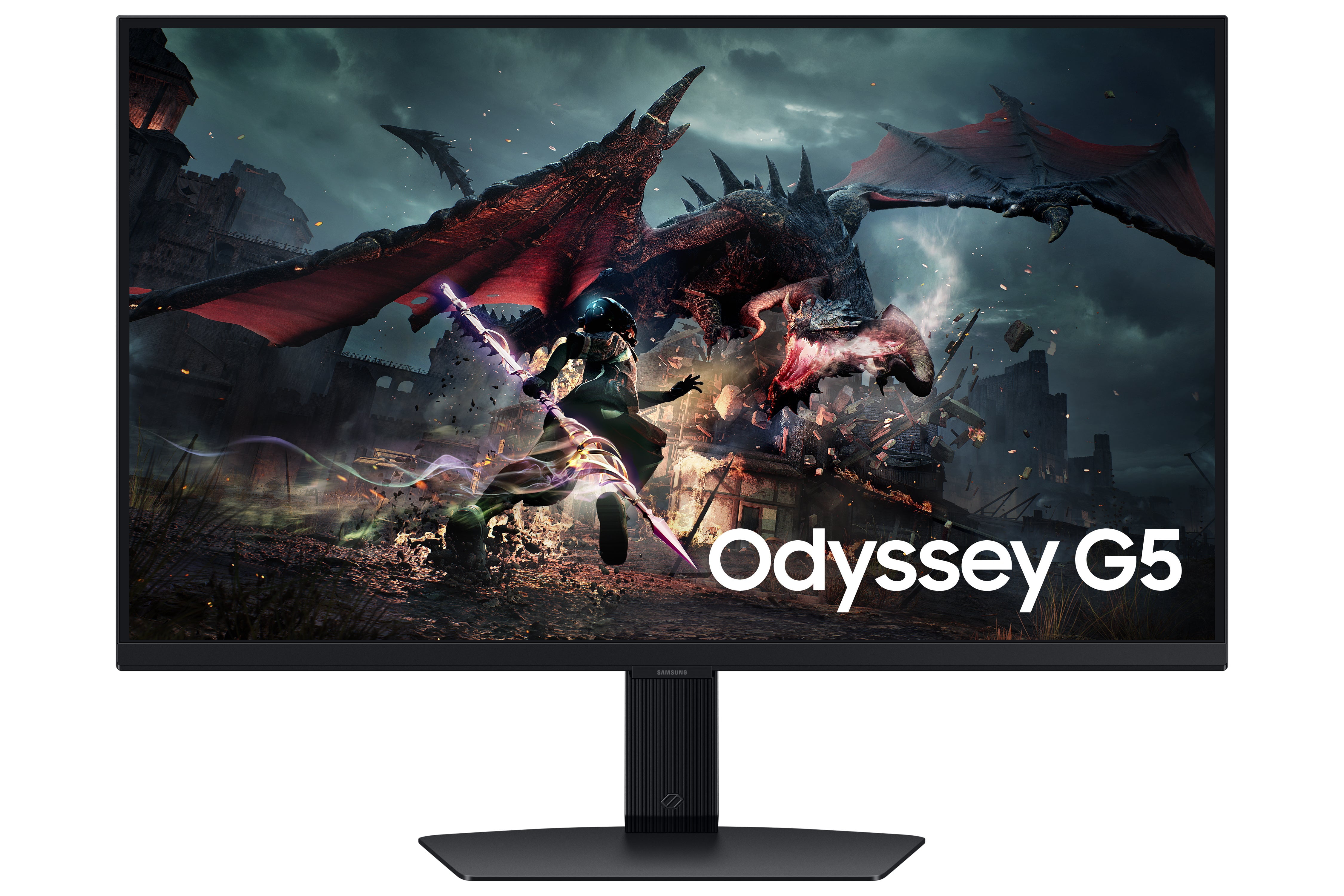 SAMSUNG 27" Odyssey G50D QHD Fast IPS 180Hz 1ms DisplayHDR 400 Gaming Monitor