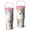Planar Vector Flowers, variant on 30 Oz Tumbler Pink Gradient Leopard Tumbler with Lid and Straw, Birthday Gift Cup for Friend Women Men Coffee Travel Mug Thanksgiving Day Halloween Christmas Gift Water Bottle