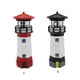 thumbnail image 3 of Kearding Luz alimentada por energía Solar, forma de faro impermeable, decoración de jardín, Sensor inteligente, lámpara giratoria de alto rojo blanco, 3 of 6