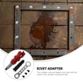 thumbnail image 3 of QUMIIRITY Solid Rivet Tool Connector Head Aluminum Alloy for Home Projects 1 Set, 3 of 7