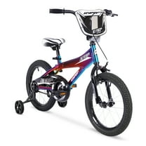 Hyper Bicycles 16" Jet Fuel BMX Bike for Kids, with Training Wheels, Recommended for Ages 4 to 8 Years