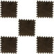 thumbnail image 1 of Fiudx Tapete de Terciopelo Puzzle, Juego de 5 Piezas, a Prueba de Golpes E Insonorizado, Antideslizante y con Aislamiento Térmico, Multifuncional para El Hogar o El Gimnasio, Seguro para Bebés, 30 X, 1 of 2