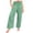 Green, variant on Cute Pants for Teen Girls Girls Wide Leg Pant Loose Straight Cute Bow Waist Spring Summer Lightweight Pant for Kids Size 10-11 (Black,10-11 Years)