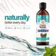 thumbnail image 2 of GuruNanda Farmed Mint Oil Pulling Mouthwash with Essential Oils & Vitamins, 8 fl oz, 2 of 9