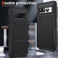 thumbnail image 4 of Funda para Google Pixel 7 Pro, doble capa de protección, a prueba de golpes, protección para pantalla y cámara., 4 of 5