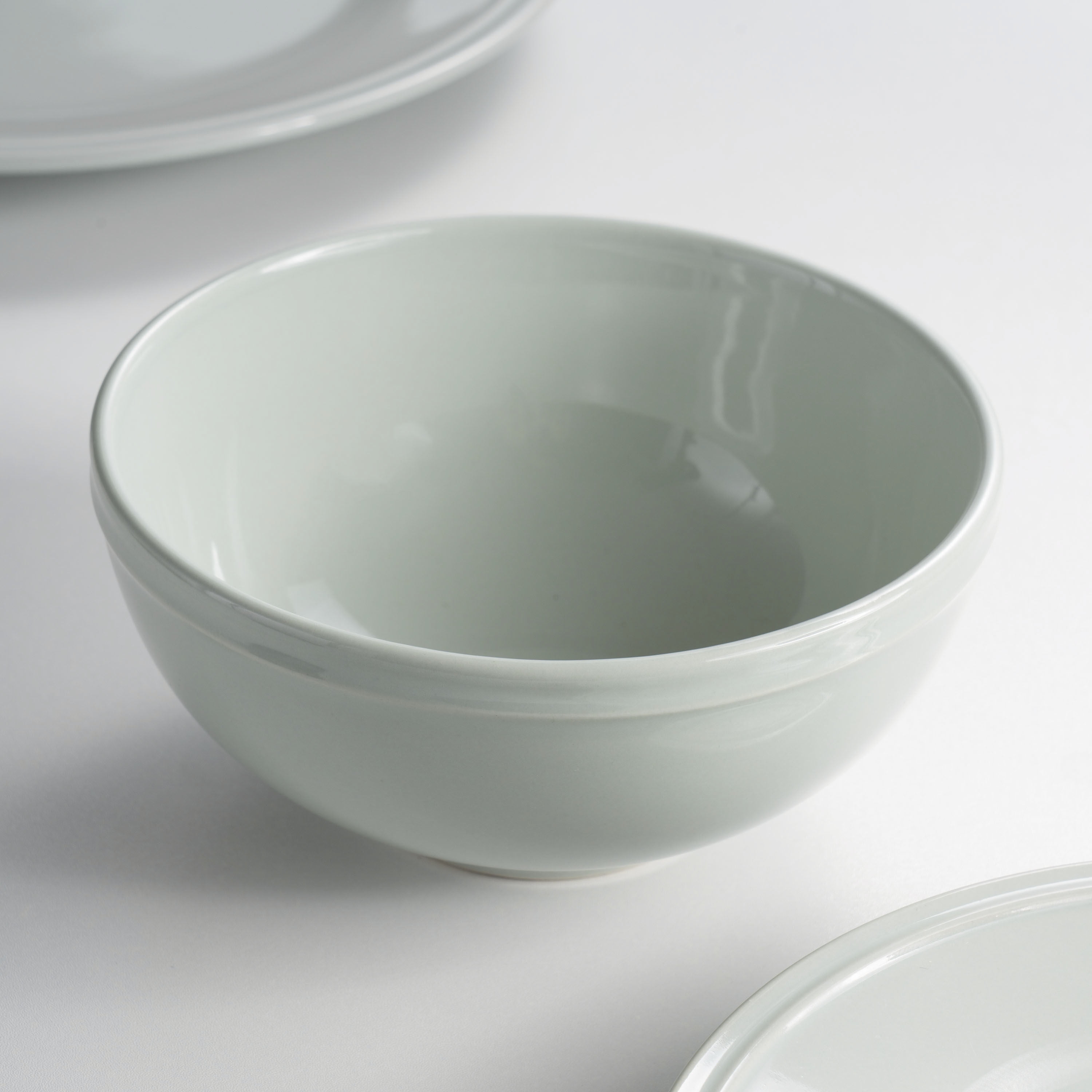 Mainstays 6.1in Darby Green Stoneware Bowl