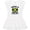 AA-White, variant on Inktastic Jamaican Vacation Someone in Jamaica Loves Me Girls Baby Dress