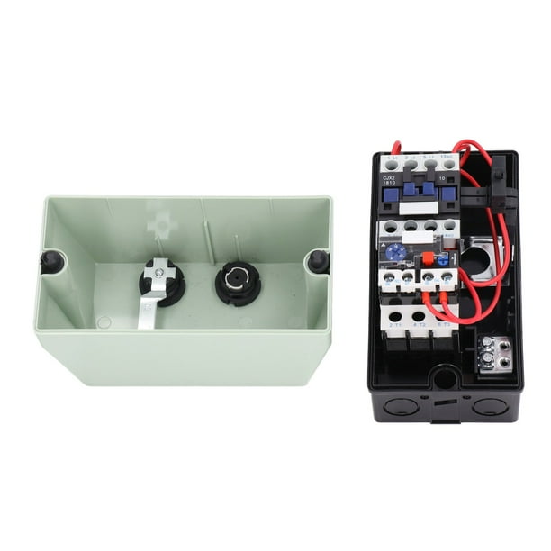 Interruptor de Arranque del Motor Eléctrico Magnético, Control de motor de motor Eléctrico Magnético IP55 12-18A dual propósito para compresor de aire