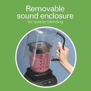 Hamilton Beach Professional 1500 W Blender, Quiet Shield, 32 oz Capacity - 58870