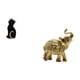 thumbnail image 5 of Escultura De Resina De Elefante Y Gato, Figura Decorativa Coleccionable, Adorno De Escritorio Para Entrada, Estantería, Sala De Estar, Dormitorio, Escritorio, Decoración Del Hogar., 5 of 8