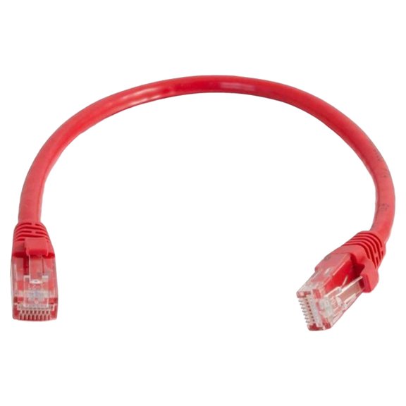 C2G 10ft Cat6 Snagless Unshielded (UTP) Ethernet Network Patch Cable - Red