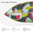 thumbnail image 5 of Kll Green Mushroom Decorative Throw Pillow Covers Velvet Soft For Couch Sofa Bedroom Living Room Outdoor -16"X16", 5 of 8