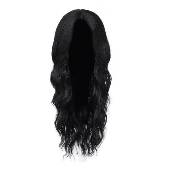 BQBQERT Women Natural Curly Wigs Synthetic Long Curly Headband Wigs Highligth Wigs for Daily Use