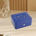 thumbnail image 6 of EHJRE Metal Cash Box with Lock Case Container with Keys for Kids Girls Boys Prizes Blue, 6 of 9